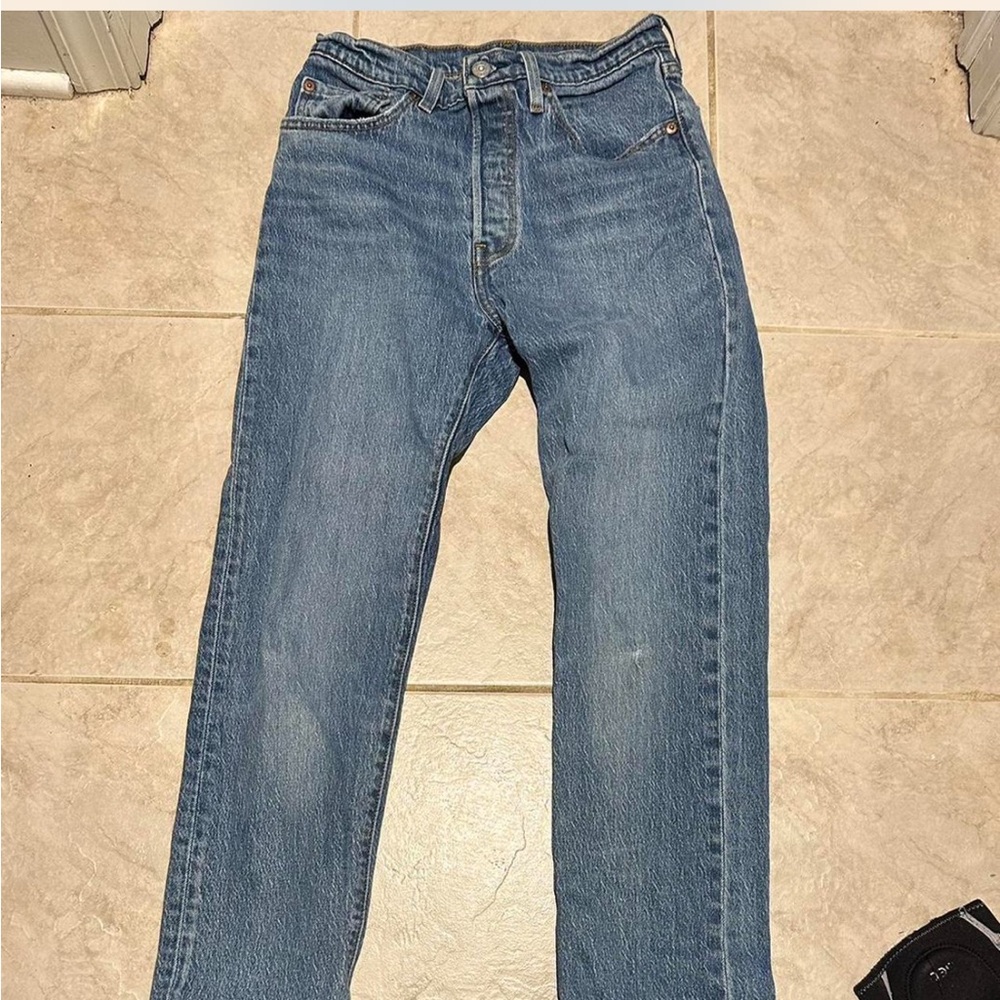 Levi's Women's Straight Blue Jeans